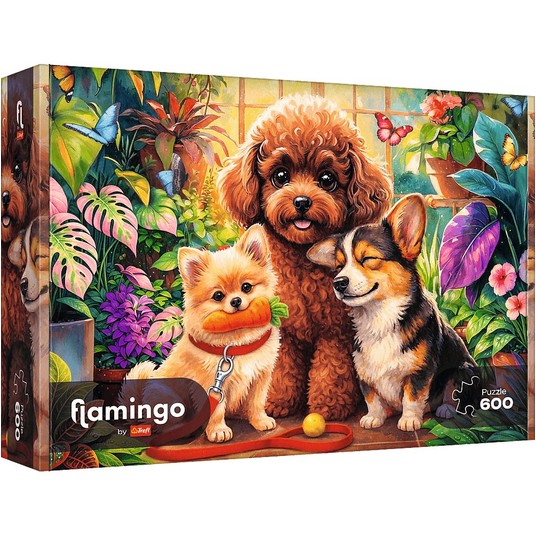 PUZZLE 600 PSY W ORANŻERII 12205 -zdjęcie numer 1
