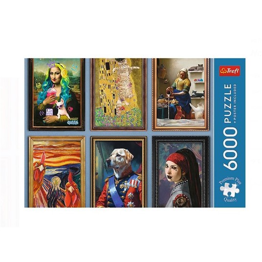 PUZZLE 6000 PREMIUM PLUS FUN ART COLLECTION 81048 -zdjęcie numer 1