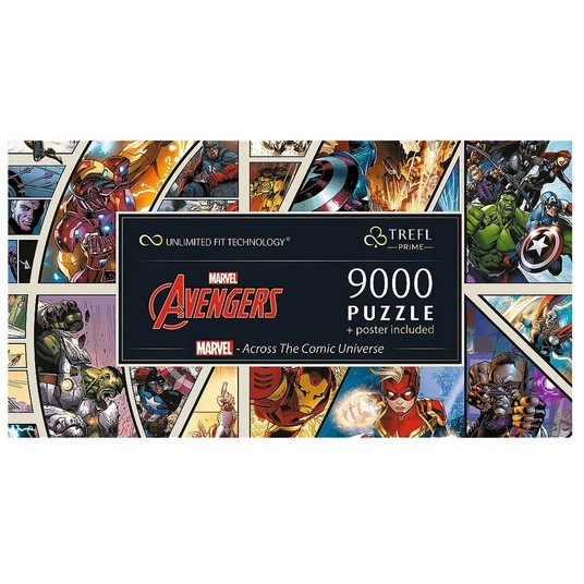 PUZZLE 9000 UFT MARVEL ACROSS THE UNIVERSE 81022 -zdjęcie numer 1