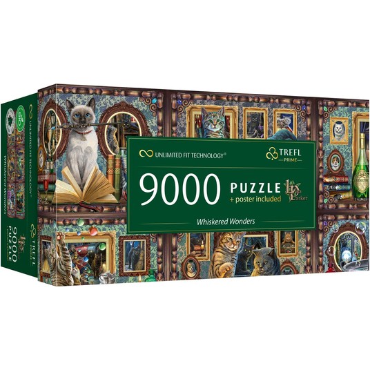 PUZZLE 9000 WHISKERED WONDERERS 81035 -zdjęcie numer 1