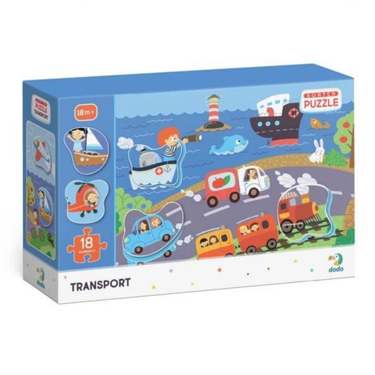 PUZZLE SORTER 18 EL. TRANSPORT 1100 -zdjęcie numer 1