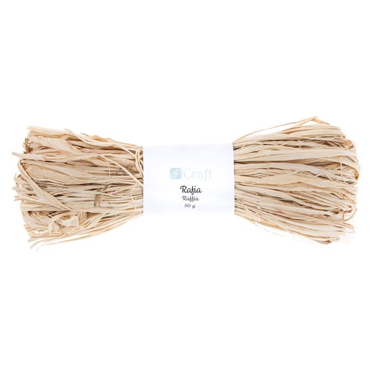 RAFIA 50 G. NATURALNA 1455 A'6 -zdjęcie numer 1