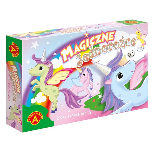 RODZINNA GRA PLANSZOWA MAGICZNE JEDNOROŻCE 6894 -zdjęcie numer 1