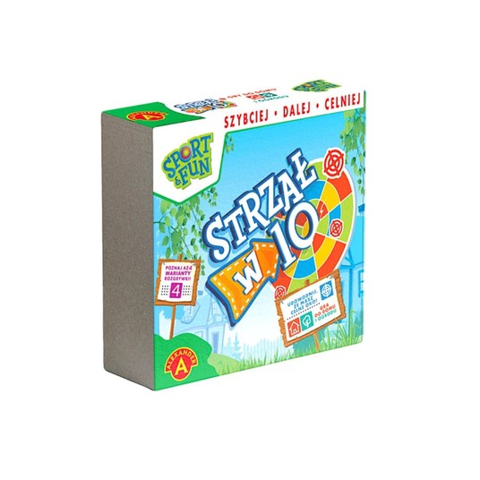 RODZINNA GRA ZRĘCZNOŚCIOWA STRZAŁ W 10 2185 -zdjęcie numer 1