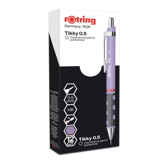 ROTRING TIKKY OŁÓWEK AUTO 0.5 LILIA 2189065 A'12 -zdjęcie numer 1