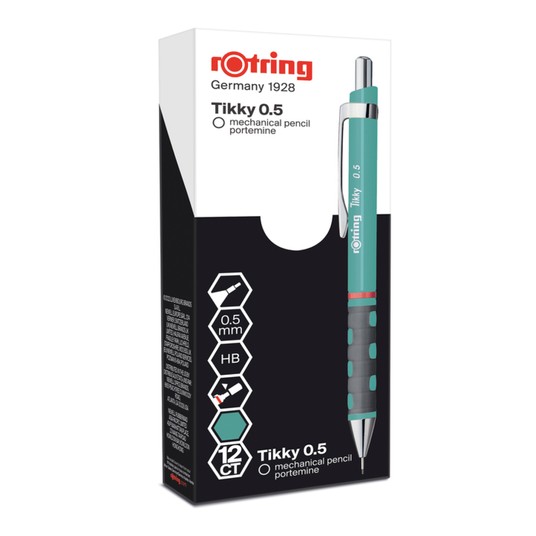 ROTRING TIKKY OŁÓWEK AUTO 0.5 MORSKI 2189064 A'12 -zdjęcie numer 1