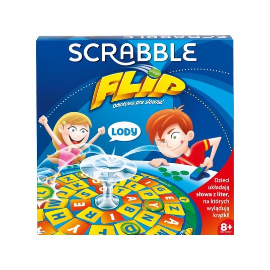 SCRABLE FLIP POLAND MATTEL CJN65 -zdjęcie numer 1