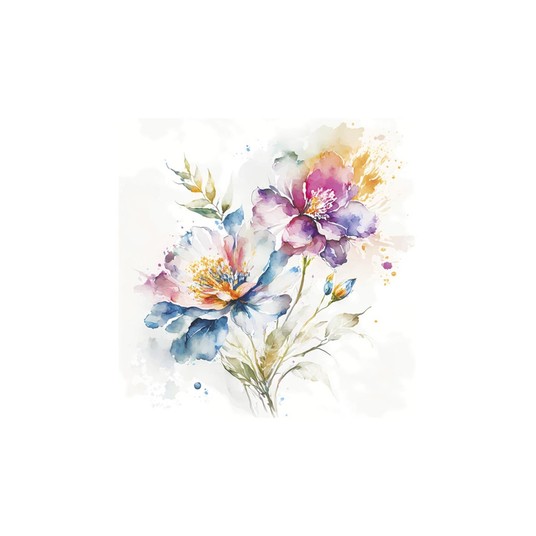 SERWETKI DAISY LUNCH 330X330 OGÓLNE 041201 -zdjęcie numer 1