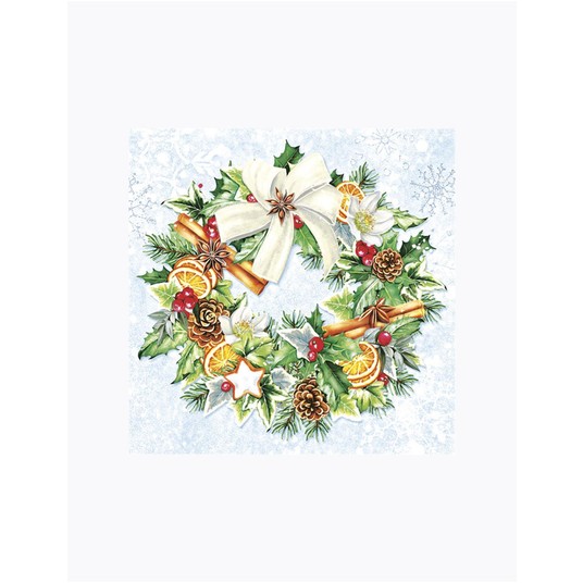 SERWETKI DAISY LUNCH 33X33 GWIAZDKA 016001 -zdjęcie numer 1