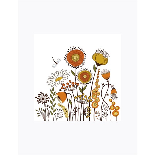 SERWETKI DAISY LUNCH 33X33 OGÓLNE 041801 -zdjęcie numer 1