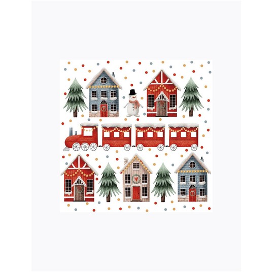 SERWETKI DAISY LUNCH SD 330X330 GWIAZDKA 023601 -zdjęcie numer 1