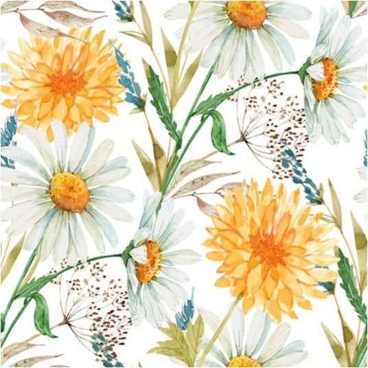 SERWETKI DAISY OGÓLNE 039801 -zdjęcie numer 1