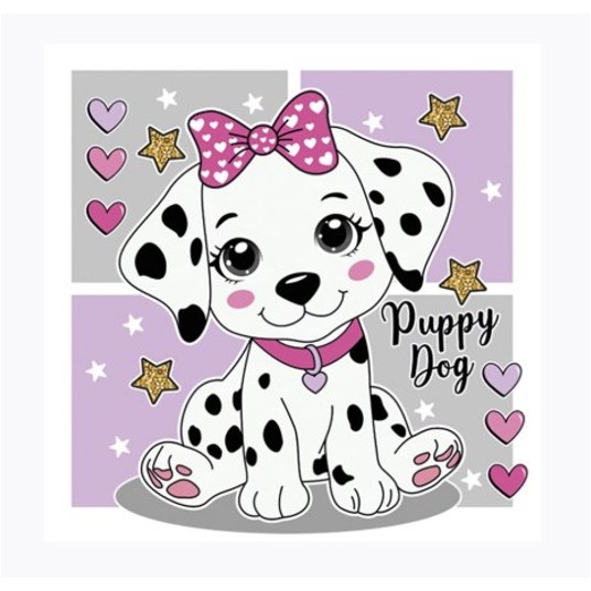 SERWETKI DAISY PUPPY DOG 044901 -zdjęcie numer 1