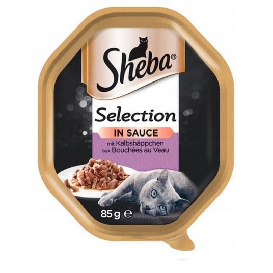 SHEBA MOKRA KARMA DLA KOTA CIELĘCINA 85G -zdjęcie numer 1