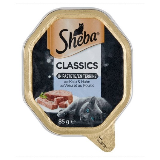 SHEBA MOKRA KARMA DLA KOTA CIELĘCINA KURA 85G -zdjęcie numer 1