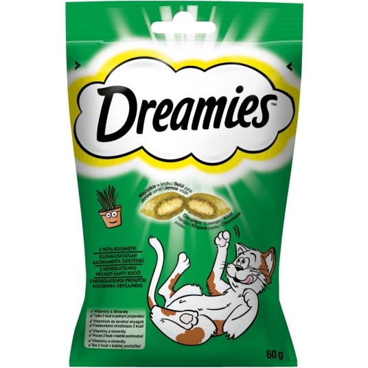 SMAKOŁYK KARMA DLA KOTA DREAMIES KOCIMIĘTKA 60G -zdjęcie numer 1