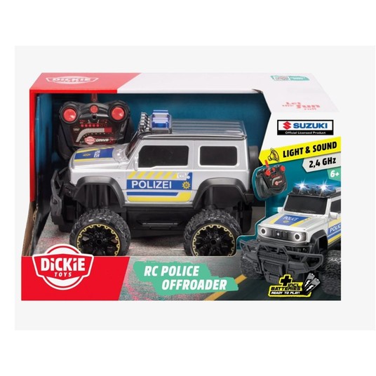 SOS RC POJAZD POLICYJNY SUZUKI JIMMY 20C 4972 -zdjęcie numer 1