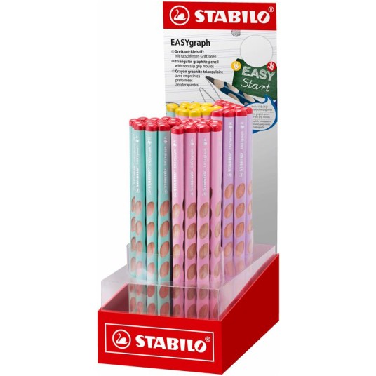 STABILO EASY GRAPH PASTEL HB 60SZT. DISP.8846 -zdjęcie numer 1