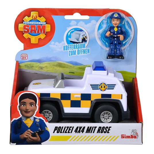STRAŻAK SAM JEEP POLICYJNY 4X4 4326 -zdjęcie numer 1