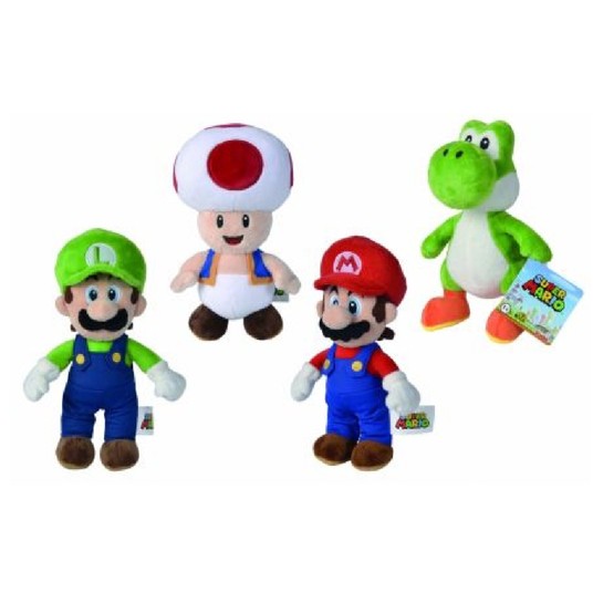 SUPER MARIO MASKOTKI PLUSZOWE 4RODZ 8950 -zdjęcie numer 2