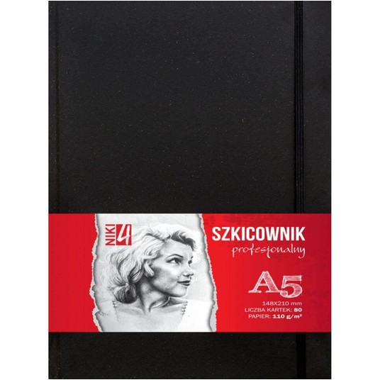 SZKICOWNIK PROFESJONALNY A5/ 80K 110G A'5 4312 -zdjęcie numer 1