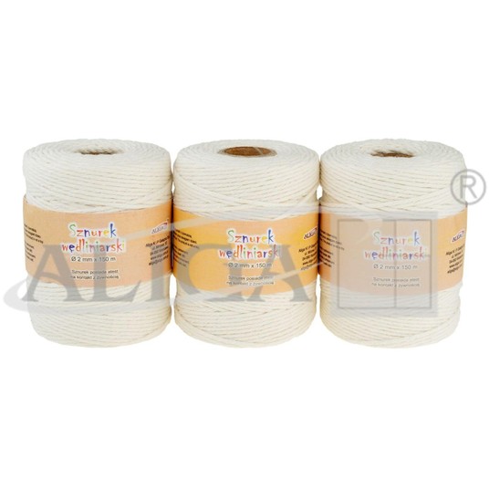 SZNUREK WĘDLINIARSKI 2MM x 150M (3) 7108 -zdjęcie numer 1