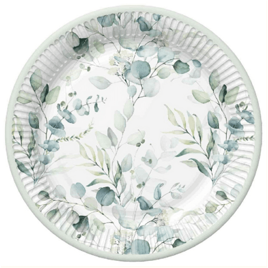 TALERZYKI PAPIEROWE DAISY 180MM 8SZT OGÓLNE 035401 -zdjęcie numer 1