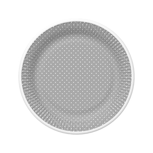 TALERZYKI PAPIEROWE DAISY 180MM 8SZT OGÓLNE 036805 -zdjęcie numer 1
