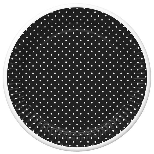 TALERZYKI PAPIEROWE DAISY 180MM 8SZT.OGÓLNE 036806 -zdjęcie numer 1