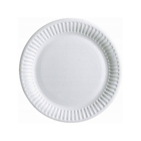TALERZYKI PAPIEROWE HRC 180MM (20) BIAŁE 000100_20 -zdjęcie numer 1