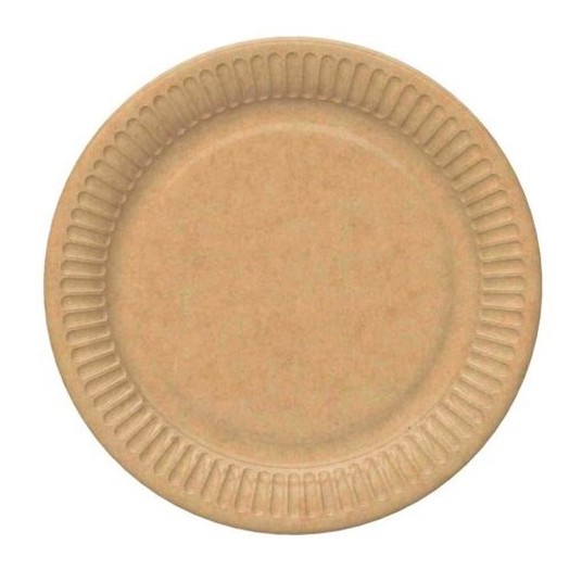 TALERZYKI PAPIEROWE HRC 227MM 8SZT EKO KRAFT -zdjęcie numer 1