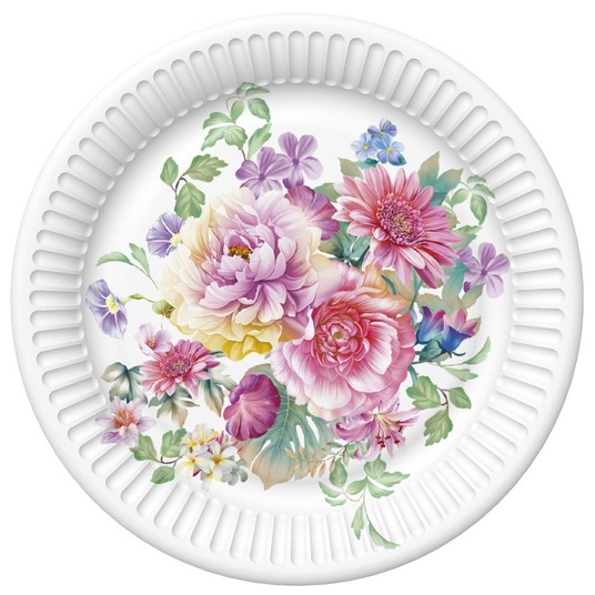 TALERZYKI PAPIEROWE MAKI 180MM OGÓLNE 053501 -zdjęcie numer 1