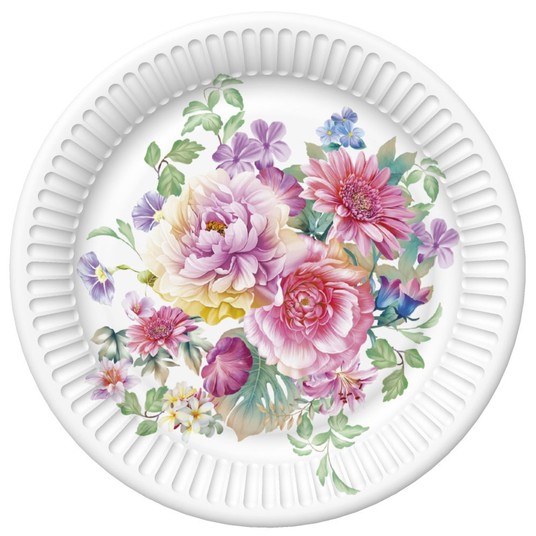 TALERZYKI PAPIEROWE MAKI 227MM OGÓLNE 053501 -zdjęcie numer 1
