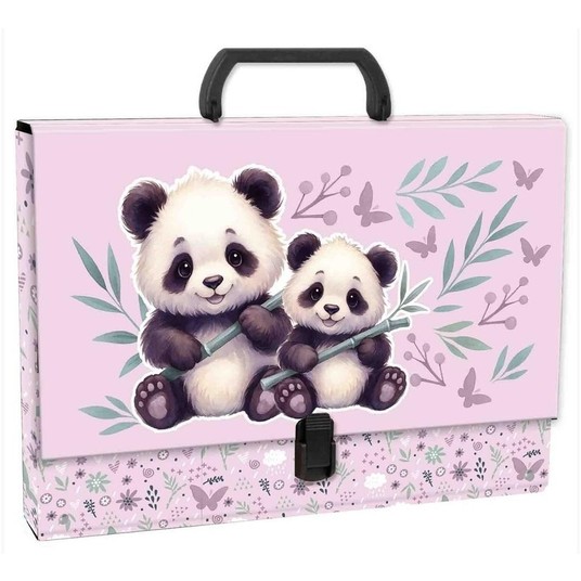 TECZKA TWARDA Z RĄCZKĄ PANDA 11 -zdjęcie numer 1