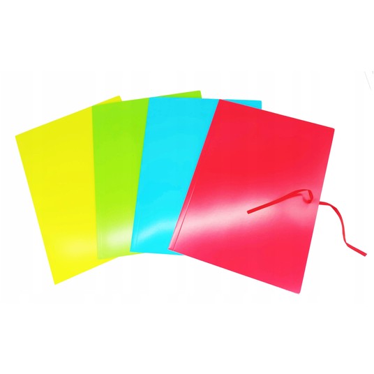 TECZKA WIĄZANA A4+ FLUO MIX KOLOR 3364 A'10 -zdjęcie numer 1