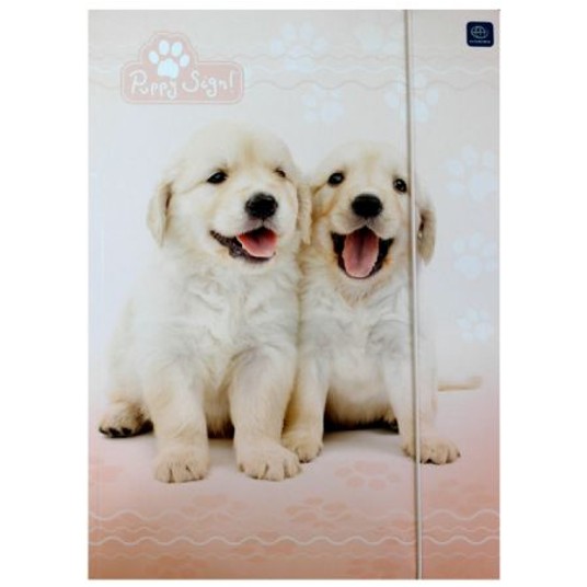 TECZKA Z GUMKĄ A4+ LUX PUPPY SIGN 5406 A"10 -zdjęcie numer 1