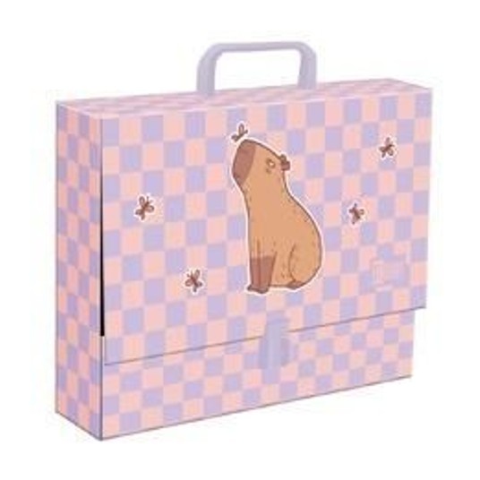 TECZKA Z RĄCZKĄ A4 XL CHILL CAPYBARA -zdjęcie numer 1