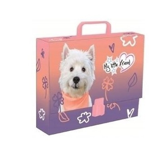 TECZKA Z RĄCZKĄ A4 XL MY LITTLE FRIEND DOG -zdjęcie numer 1