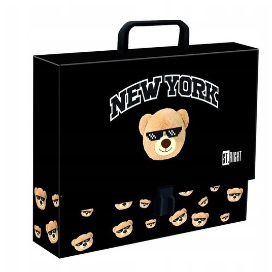 TECZKA Z RĄCZKĄ A4 XL NYC MOOD MIŚ -zdjęcie numer 1