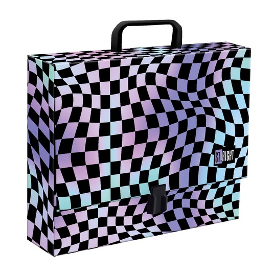 TECZKA Z RĄCZKĄ A4 XL WAVY CHESSBOARD SZACHOWNICA -zdjęcie numer 1