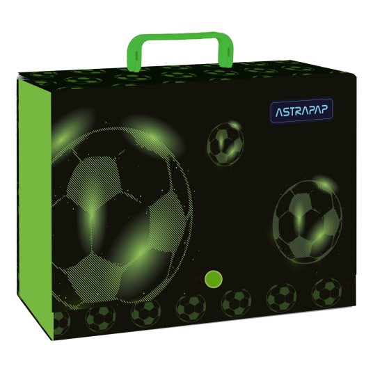 Teczka z rączką ASTRAPAP NEO FOOTBALL XL 9cm -zdjęcie numer 1