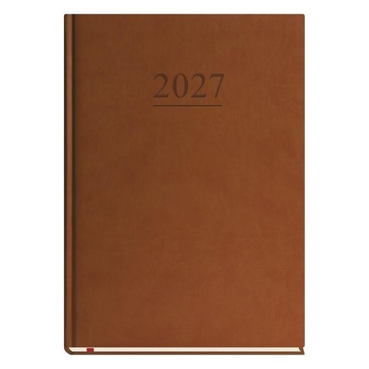TERMINARZ UNIWERSALNY T-218V 2027 -C.BRĄZ -zdjęcie numer 1