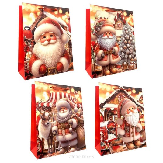 TORBA ŚWIĄTECZNA JP-820XL 43x55x15cm 0784 A'12 -zdjęcie numer 1