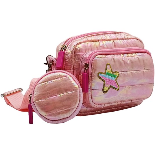 Torebka Puffy różowa 8769 -zdjęcie numer 1