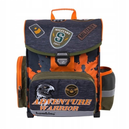 TORNISTER SZKOLNY MILITARY PREMIUM 4789 -zdjęcie numer 1