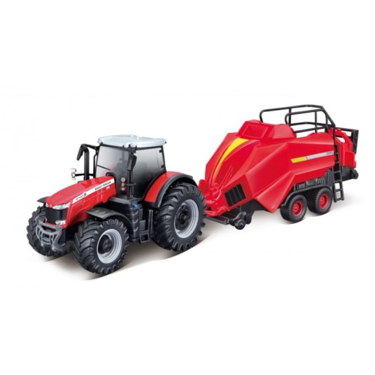 TRAKTOR MASSEY FERGUSON Z BELOWNICĄ BURAGO 6670 -zdjęcie numer 1