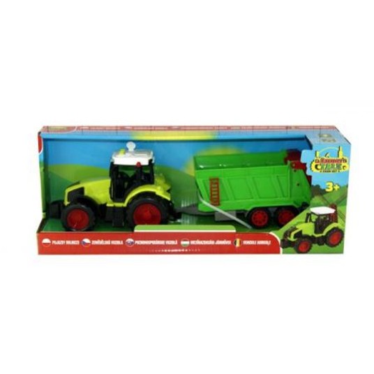 TRAKTOR Z DŹWIĘKAMI W PUDEŁKU 9816 -zdjęcie numer 1