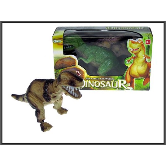 TYRANOZAUR CHODZĄCY 28 CM ŚW. DŹW. 2 KOLORY -zdjęcie numer 1
