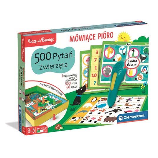 UCZĘ SIE BAWIAC MÓWIACE PIÓRO 500 PYTAŃ 7818 -zdjęcie numer 1
