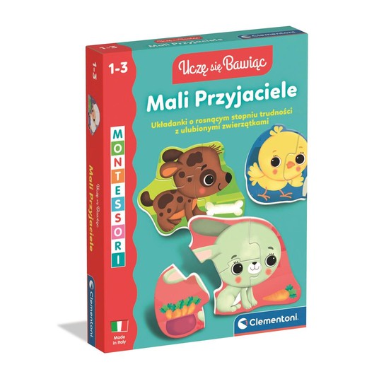 UKŁADANKA EDUKACYJNA MALI PRZYJACIELE 4275 -zdjęcie numer 1